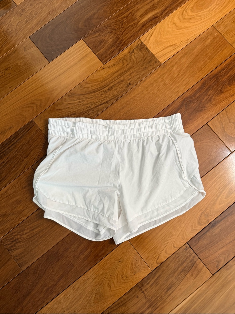 Athleta White Women's Athletic Shorts with Elastic Waistband